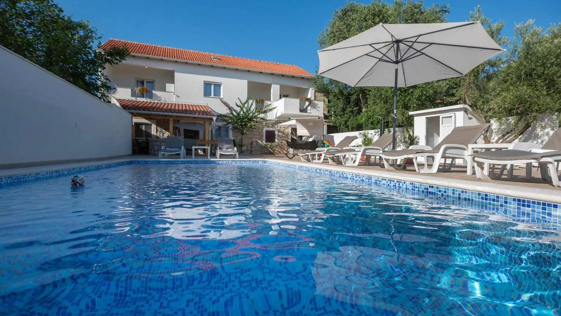 Holiday Home Lantina with pool Pridraga 0*,